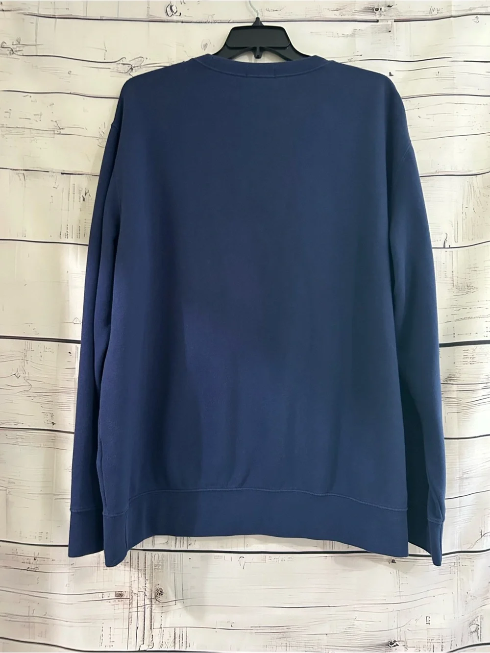 Polo Ralph Lauren | Men's Embordered Logo Crest Sweatshirt Navy Blue Size XXL